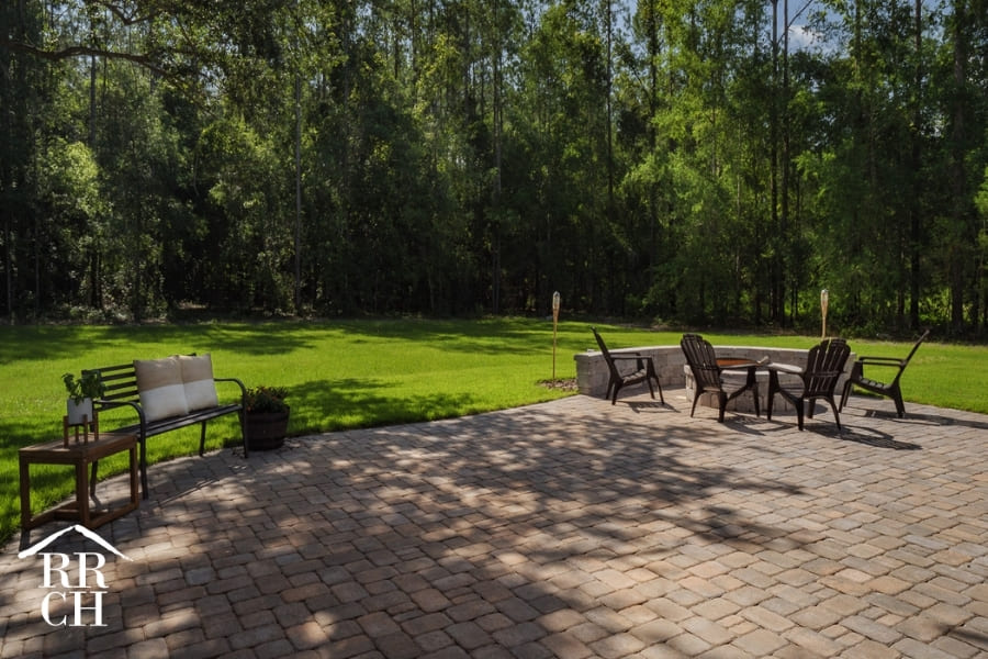 Outdoor Patio Area - Dylans Grove 2 | Robinson Renovation & Custom Homes, Inc.
