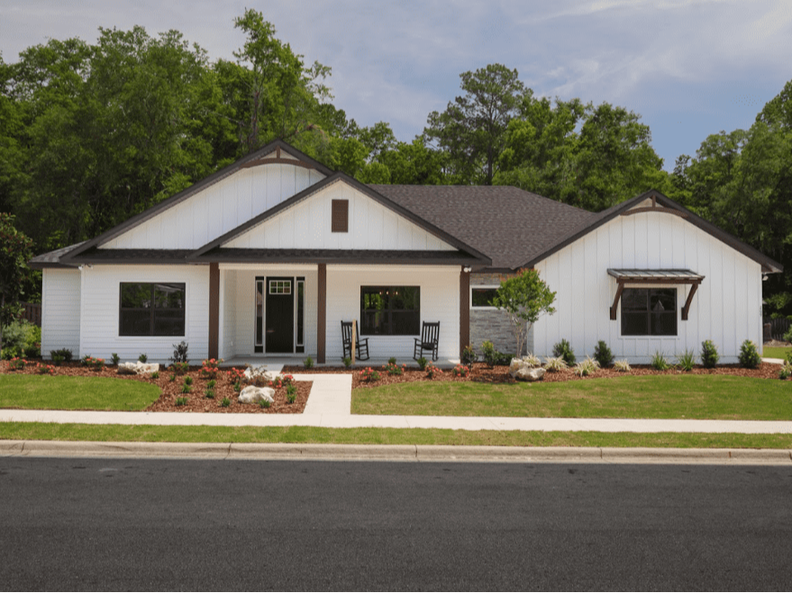gainesville-design-build-firm-Robinson Renovation and Custom Homes-Fletcher Park Lot 17 Exterior View
