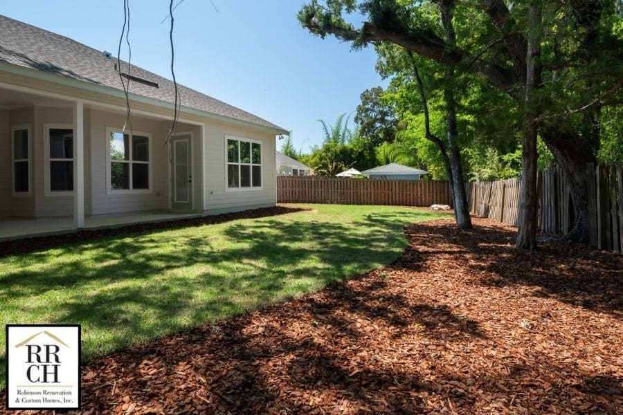 Fletcher Park Lot 12 Backyard