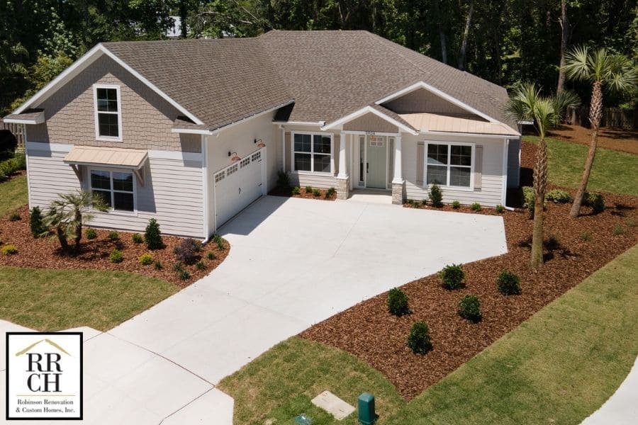 Fletcher Park Lot 12 Driveway