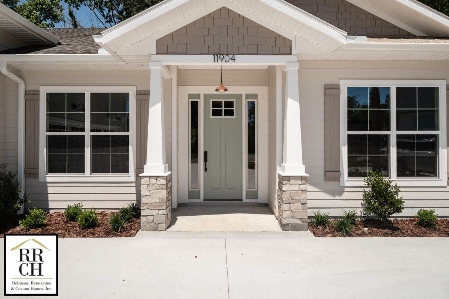 Fletcher Park Lot 12 Front Door Entry