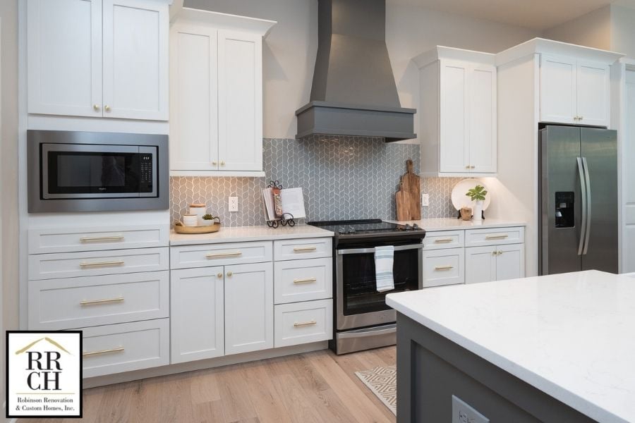 Fletcher Park Lot 12 White Kitchen