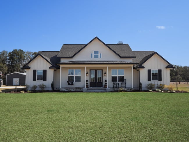 Ft White Exterior Custom Home Gainesville - Robinson Renovation & Custom Homes-Gainesvile FL-Custom Homes