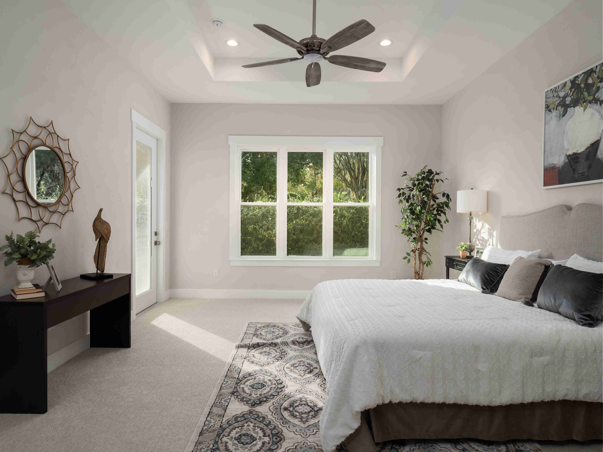 Greystone Custom Home Bedroom