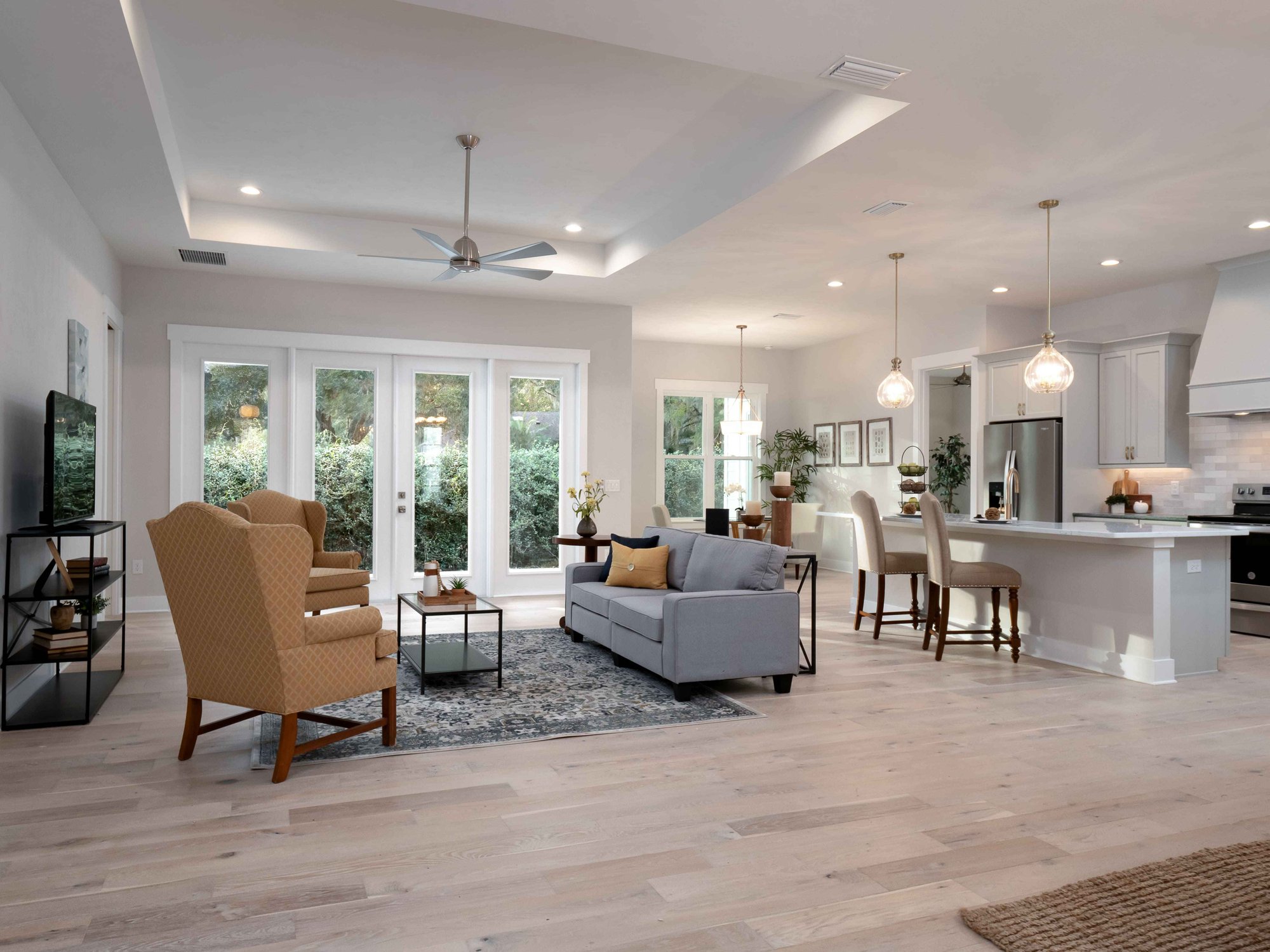 Greystone Custom Home Gainesville Open Concept