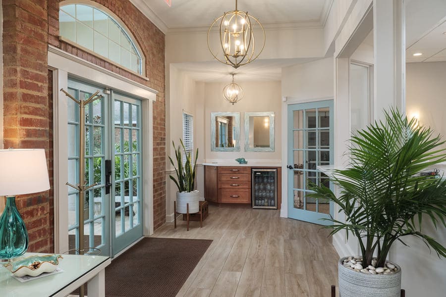 Dentist Office Commercial Renovation Entryway in Florida by Robinson Renovation & Custom Homes
