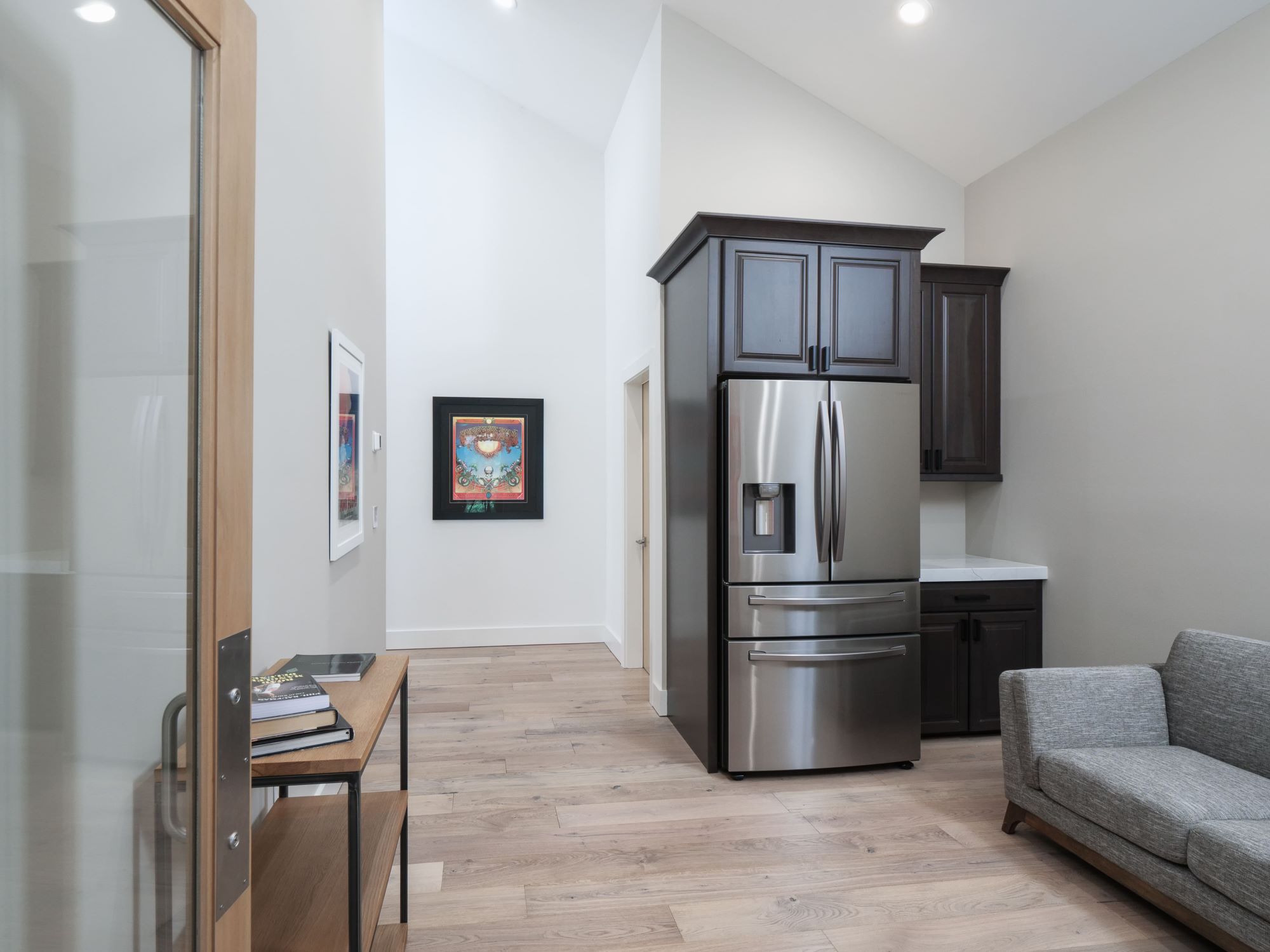 Kitchen Area in Private Custom Recording Studio in Gainesville