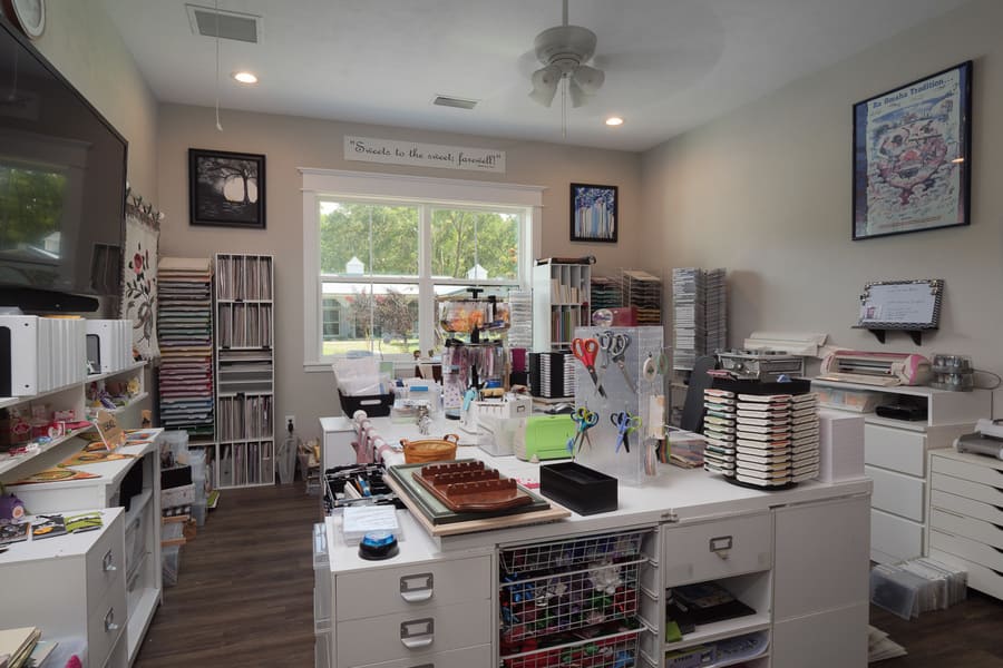 Robinson Renovation & Custom Homes Jonesville Remodel Craft Room