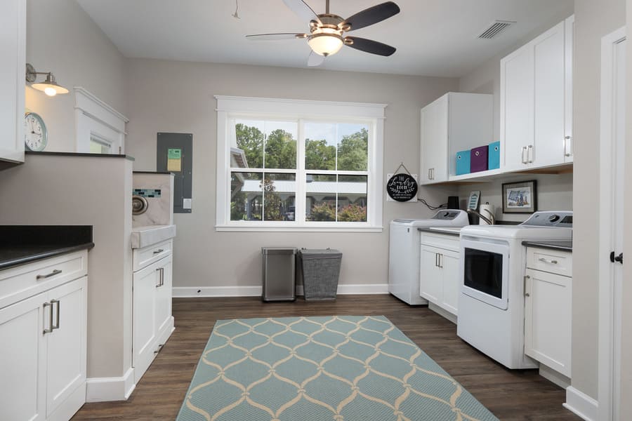Robinson Renovation & Custom Homes Jonesville Remodel Laundry Room and Pet Station
