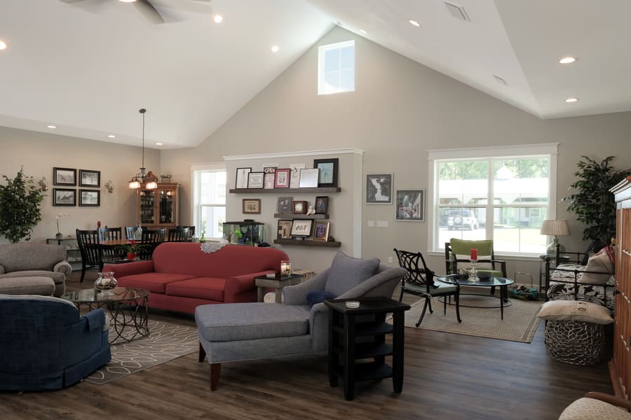 Robinson Renovation & Custom Homes Jonesville Remodel Open Concept Living Area