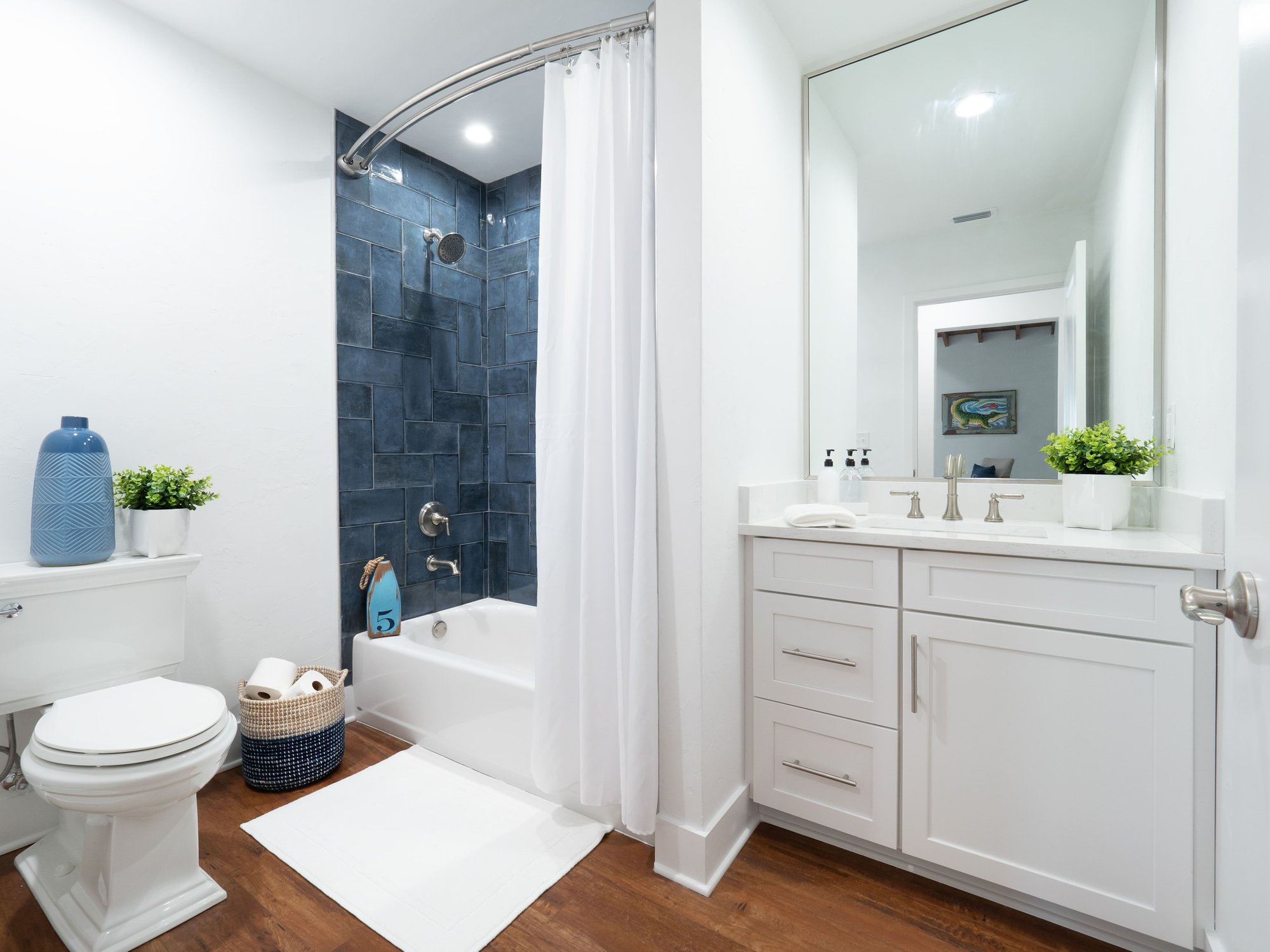 Lake Santa Fe Florida Bathroom Custom Home