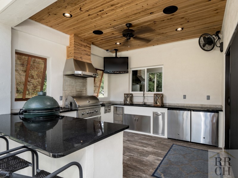 Outdoor Kitchen Exterior Remodel Addition