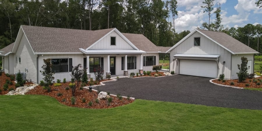 Robinson Renovation & Custom Homes Jonesville Project Spotlight Detached Garage Custom Build