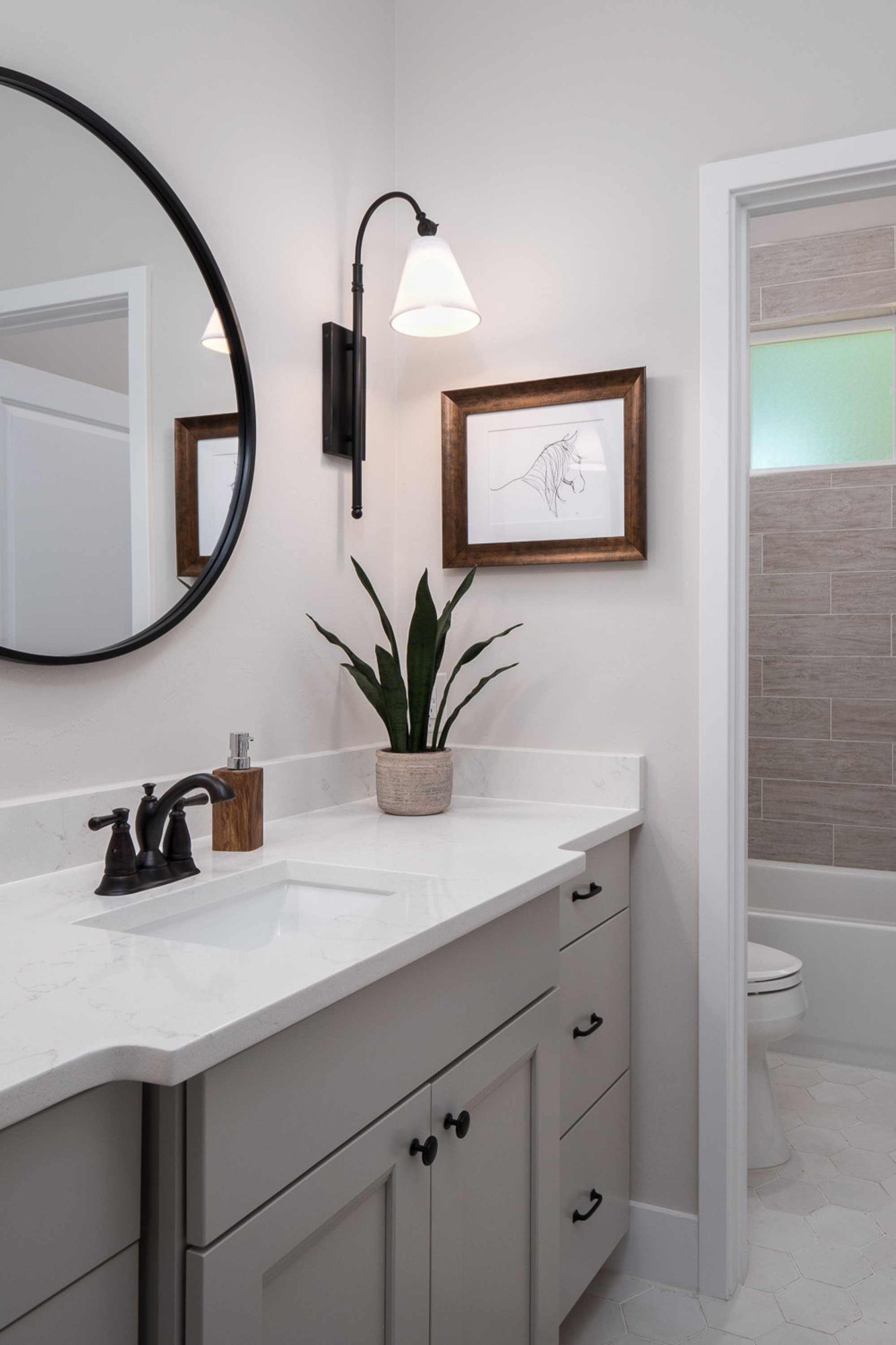Bathroom in a custom home built by RRCH in Gainesville, FL Bathroom in a custom home built by RRCH in Gainesville, FL