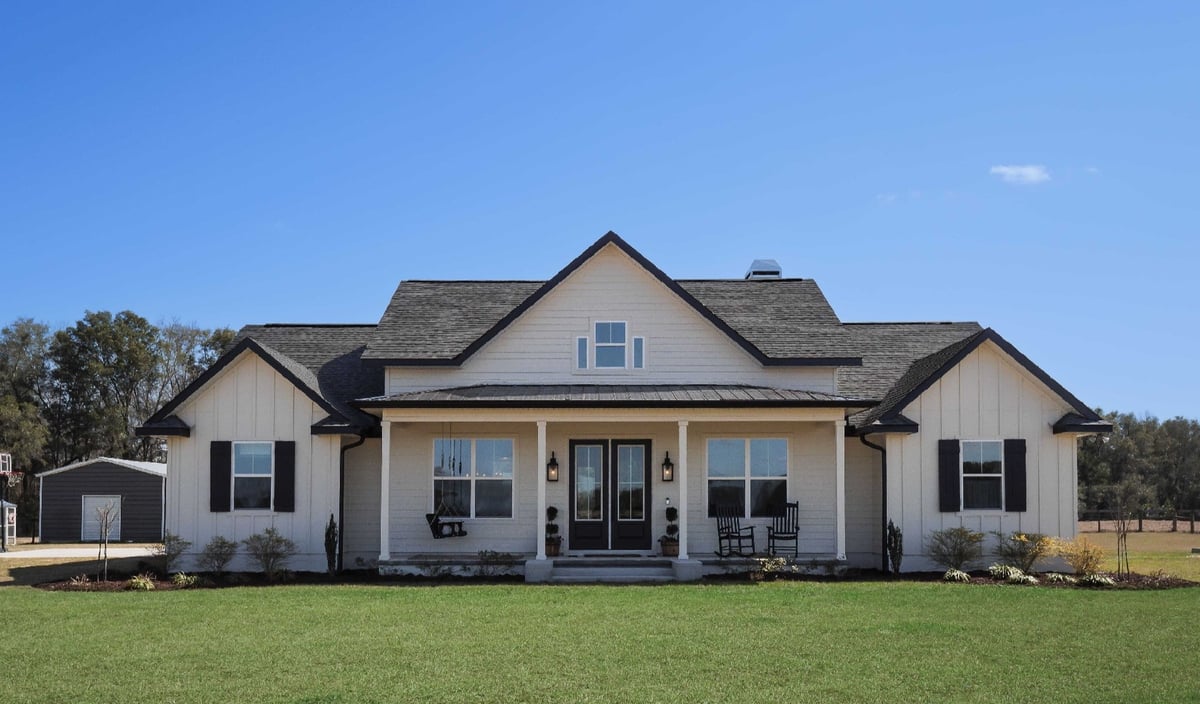 Ft. White Exterior Custom Home Alachua County FL