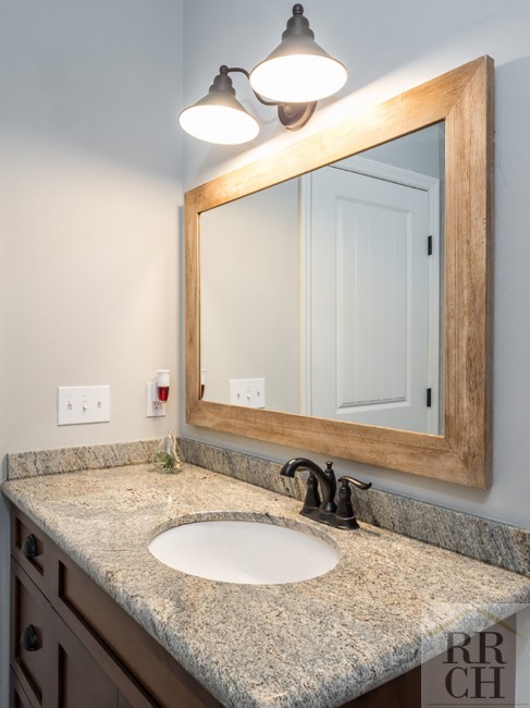 Vanity in Custom Gainesville Home