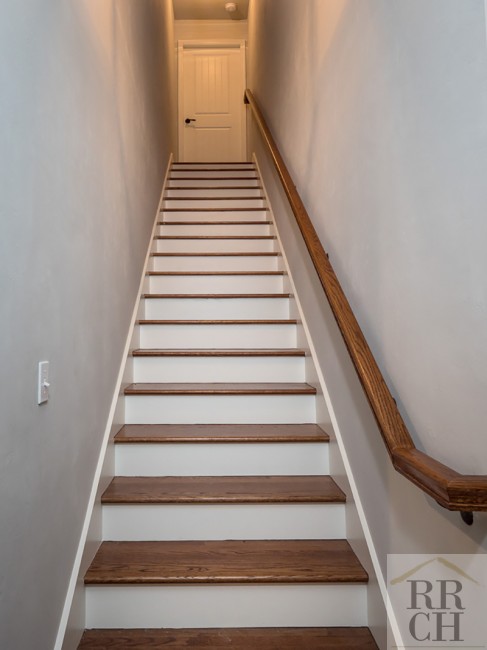 Staircase in Custom Gainesville Home