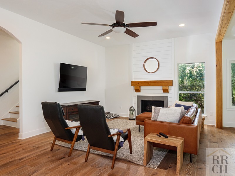 Retro Remodeled Living Room Gainesville