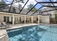Fletcher Park Lot 5 Fun State Pools Custom Pool of Modern Farmhouse Custom Home in Gainesville, FL-1