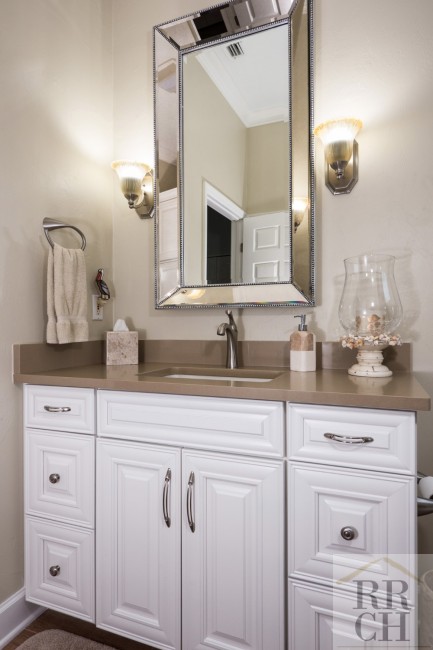 Bathroom Remodel White Vanity Kanapaha Pines