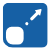 Blue Make Your Home Bigger Icon