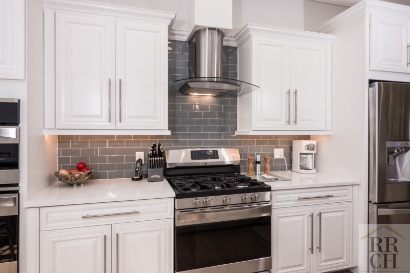 Gray Tile Subway Backsplash Florida Kitchen Remodel Kanapaha Pines